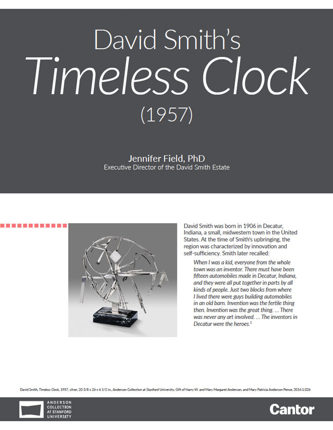 Davd Smith's Timeless Clock Learning Guide cover