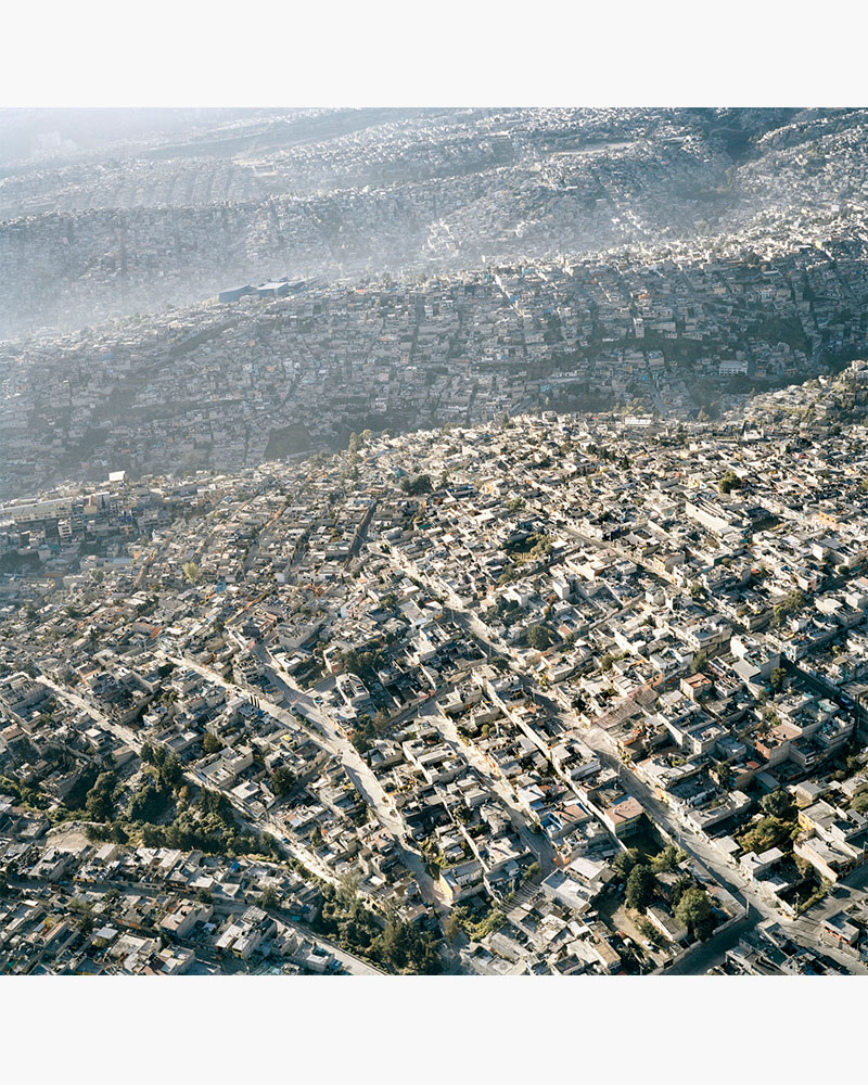 an aerial view of Mexico city