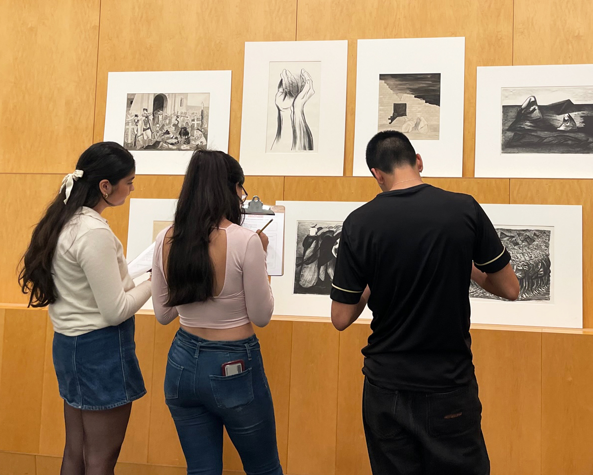 Class Visit at the Cantor