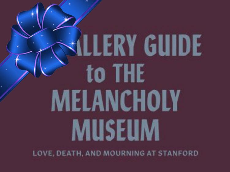 An image of the Melancholy Museum gallery guide cover