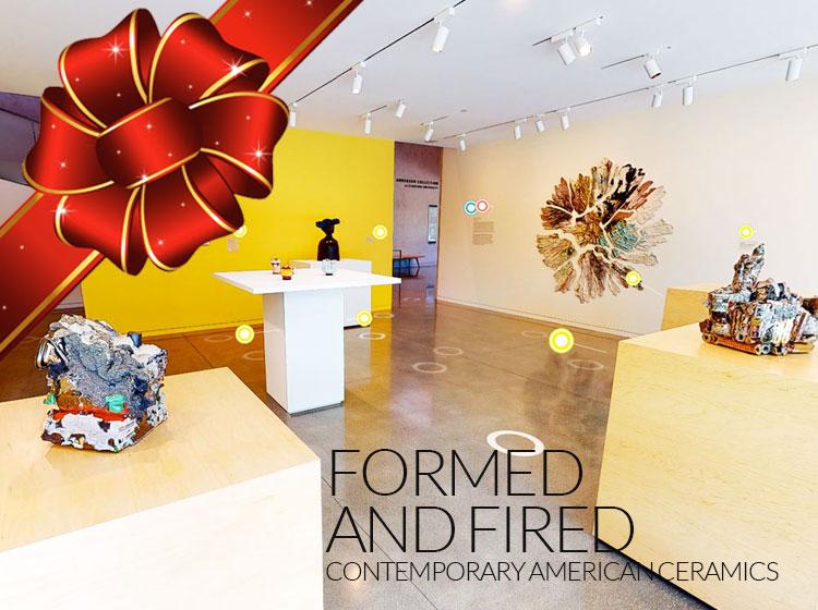 A gallery view of Formed And Fired, at the Anderson Collection