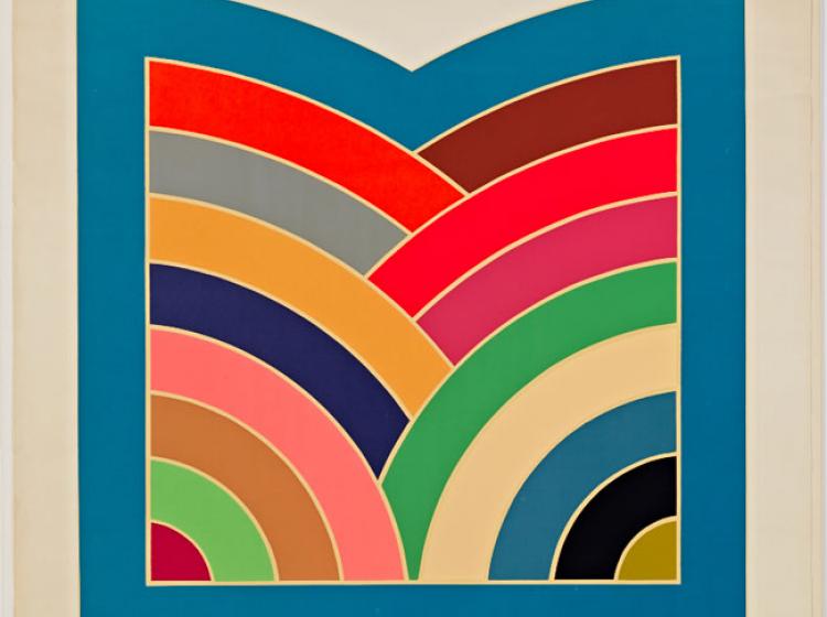 A multicolor poster from the Metropolitan Museum of Art circa 1970