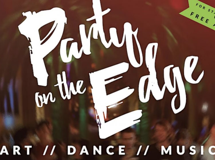 Party on the edge graphic