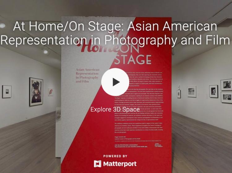 An in-gallery view of At Home On Stage, on view at the Cantor