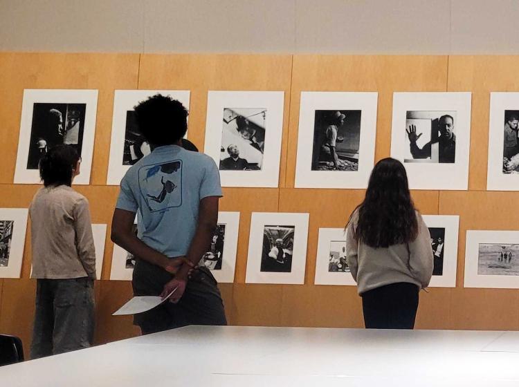 Class Visit at the Cantor