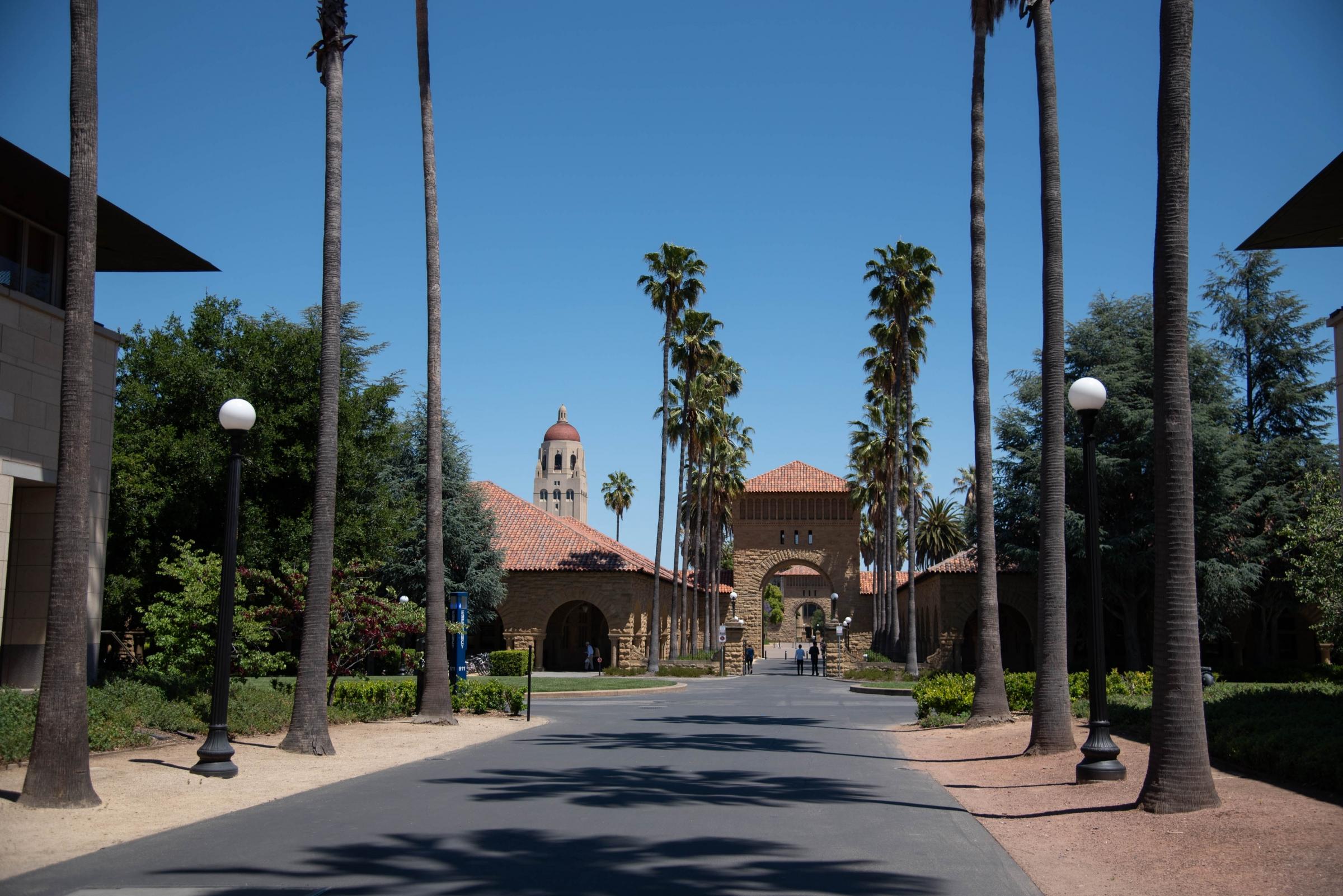 An image of Stanford University campus