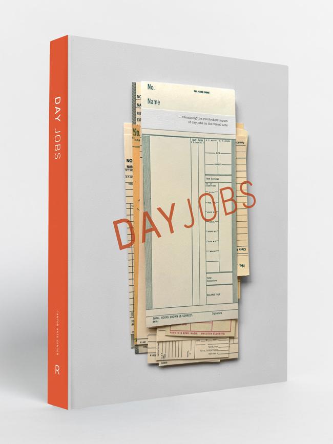 a cover of a book with the name Day Jobs on the front and side