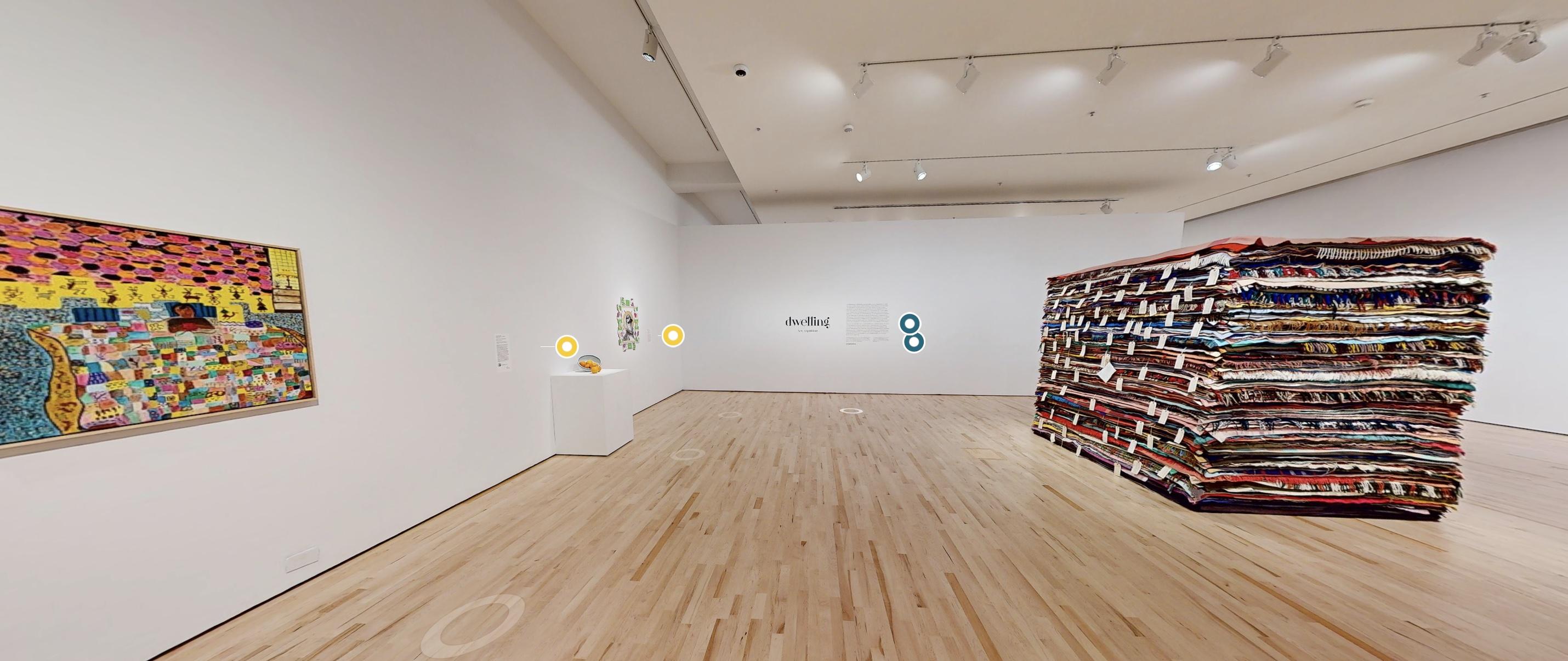 An image of a gallery featuring recent Cantor acquisitions